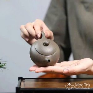 Ấm Tử Sa Tây Thi Đoạn Nê Độc Ẩm 120ml ATS62