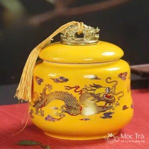 Trà Phổ Nhĩ Quýt (Tiểu Thanh Cam) Tân Hội - Hộp Quà Cung Đình Hoàng Kim PN78